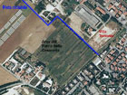 L'area del Parco della Cesanella. A sud-est l'area di Villa Torlonia L'area del Parco della Cesanella. A sud-est l'area di Villa Torlonia
