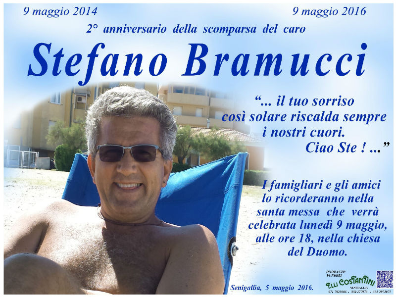 Anniversario scomparsa Stefano Bramucci