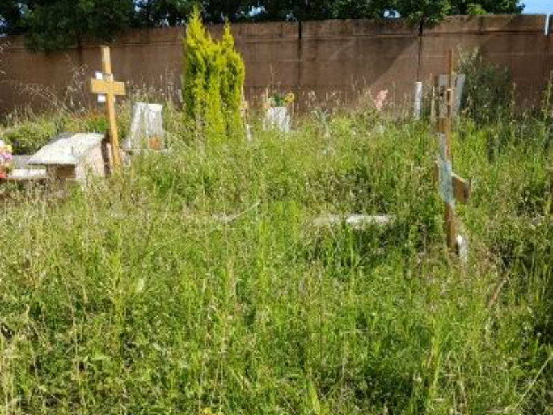 Degrado al cimitero delle Grazie