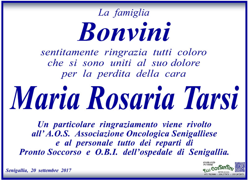 Manifesto della famiglia Bonvini