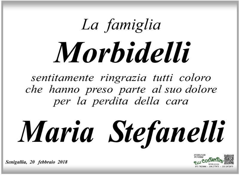 Maria Stefanelli, partecipazione