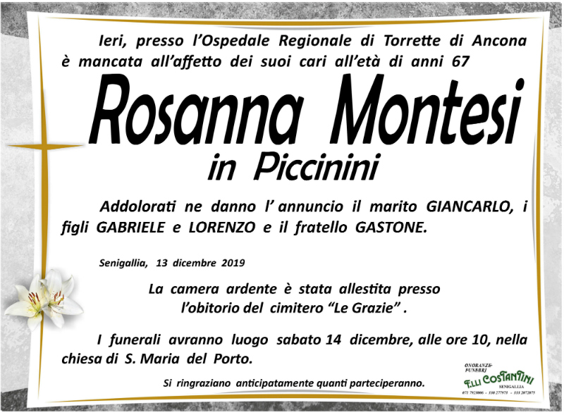  Rosanna Montesi in Piccinini