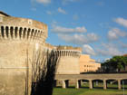 Splendida vista della rocca